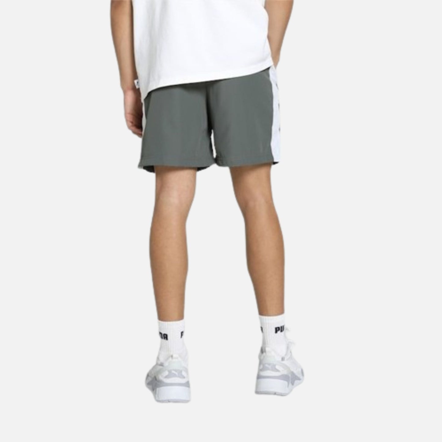 Zippered Woven Regular Fit Shorts