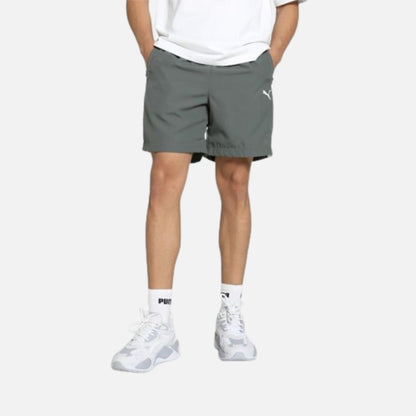 Zippered Woven Regular Fit Shorts