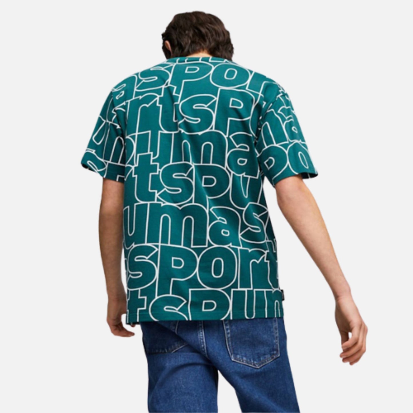 PUMA TEAM Relaxed All-Over-Print T-shirt