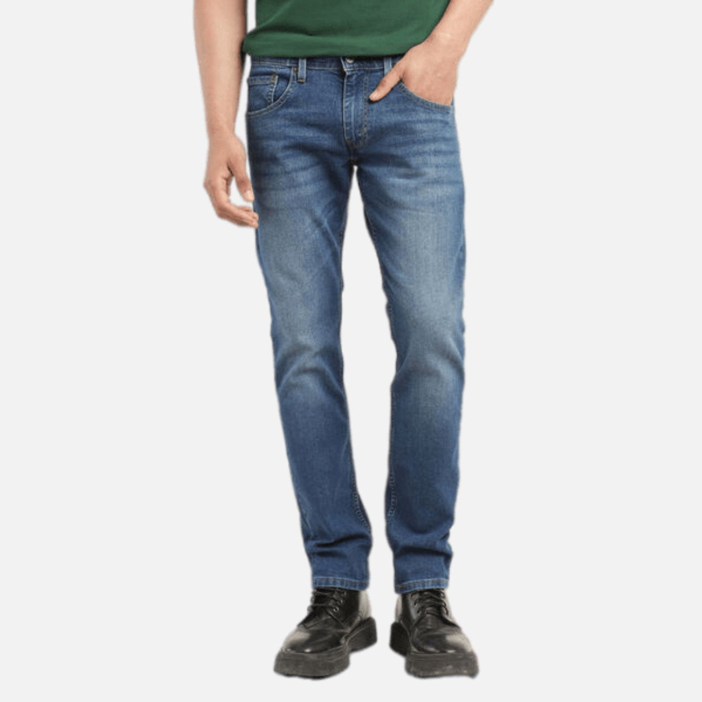 65504 BLUE SKINNY FIT JEANS