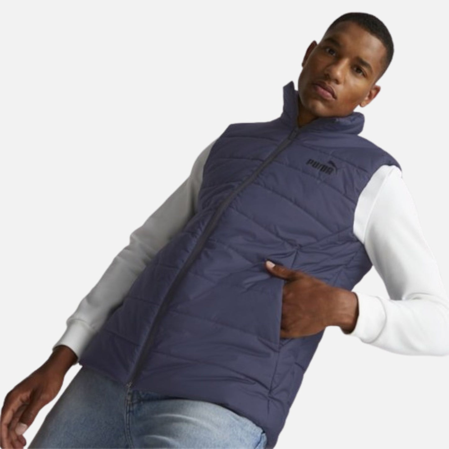 Regular Fit Padded Vest