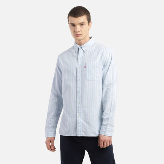 STRIPED SLIM FIT SHIRT