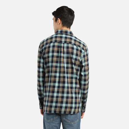 PLAID SLIM FIT SHIRT