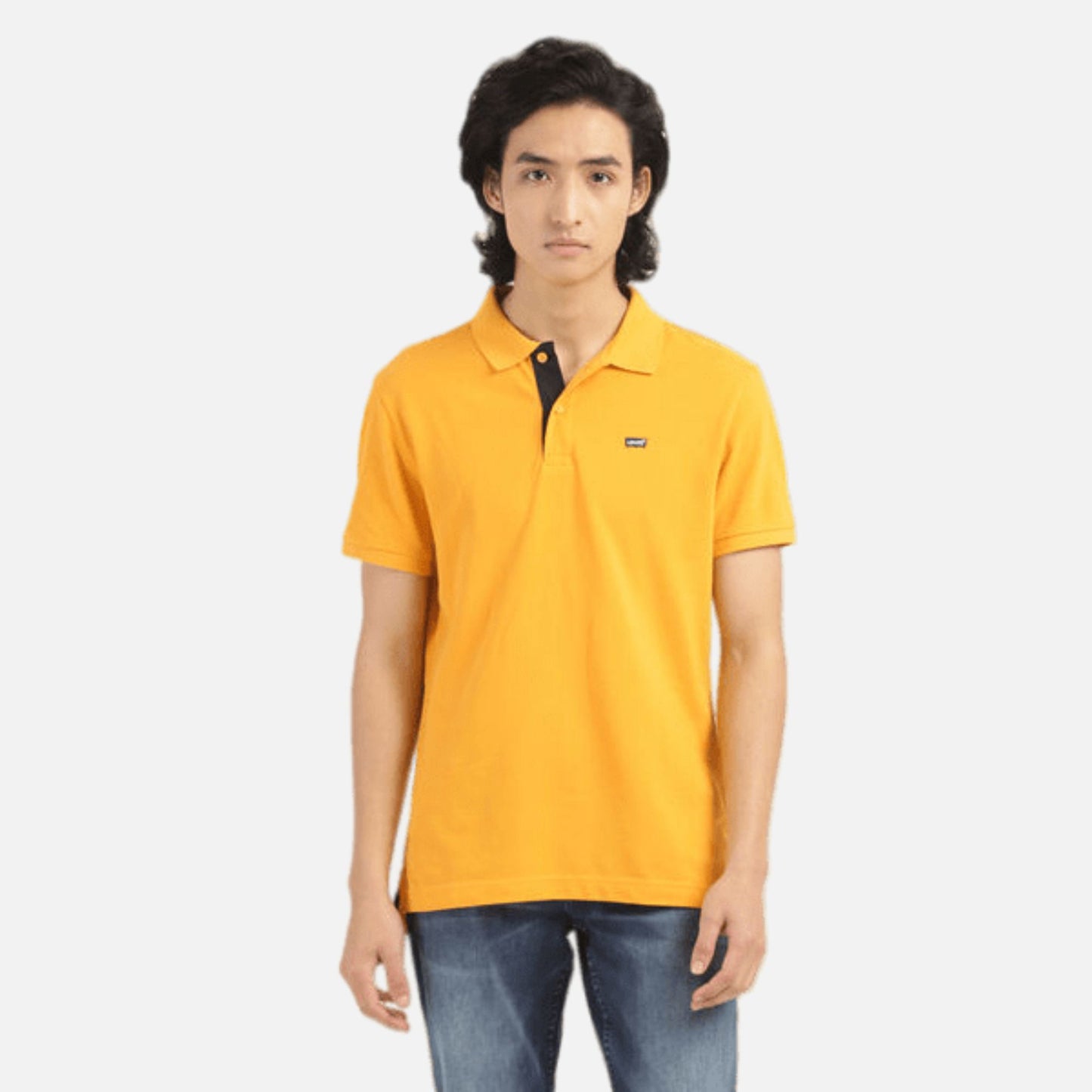 YELLOW POLO T-SHIRT