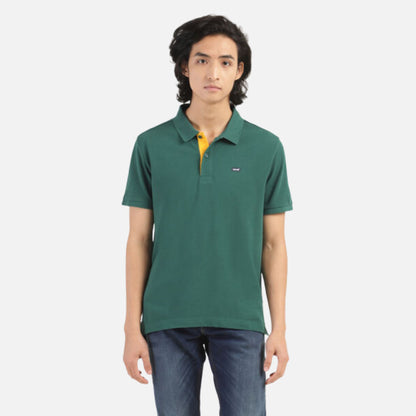 GREEN POLO T-SHIRT