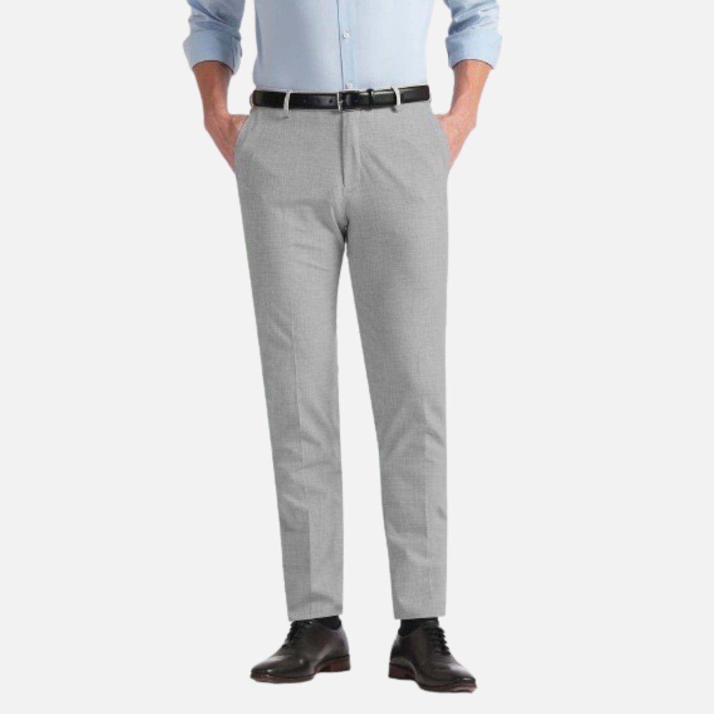 Mid Rise Super Slim Fit Trousers