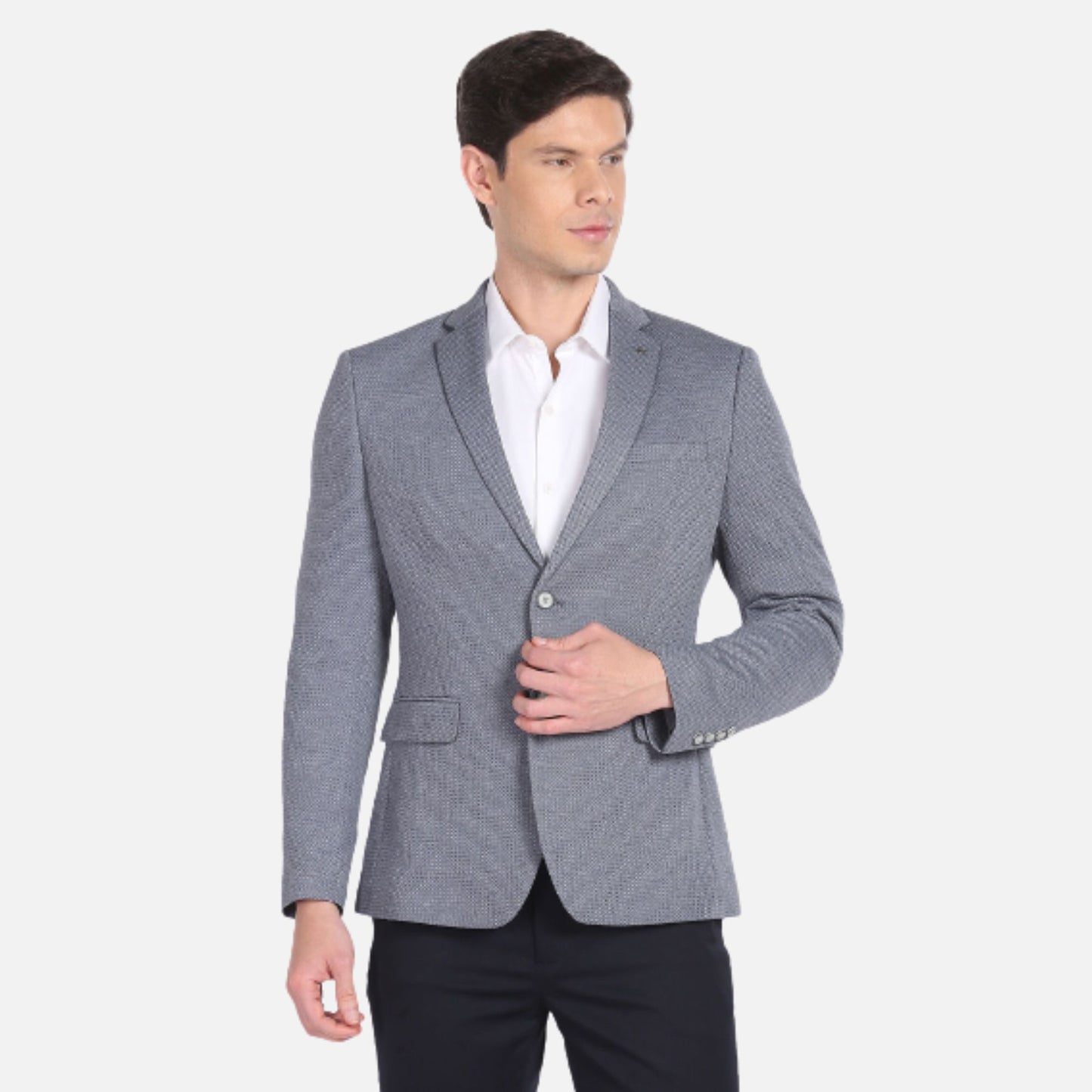 Zero Calorie Slim Fit Knit Blazer