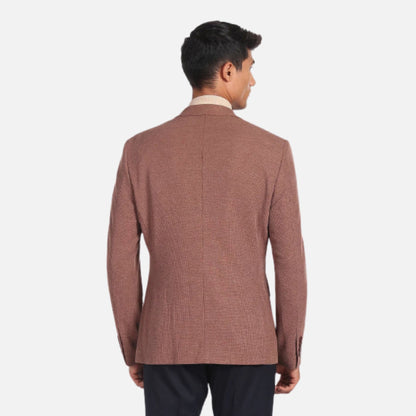 Dobby Slim Fit Knit Blazer