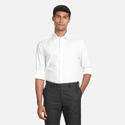 Geometric Dobby Formal Shirt