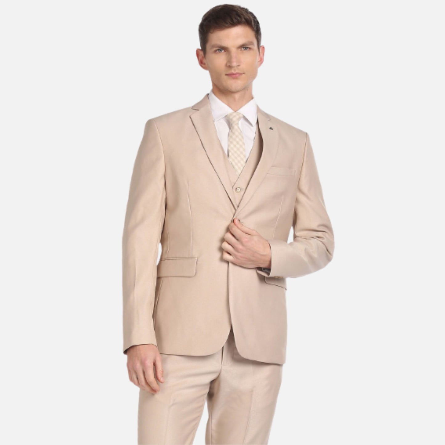 Hudson Tailored Fit Three Piece Suit