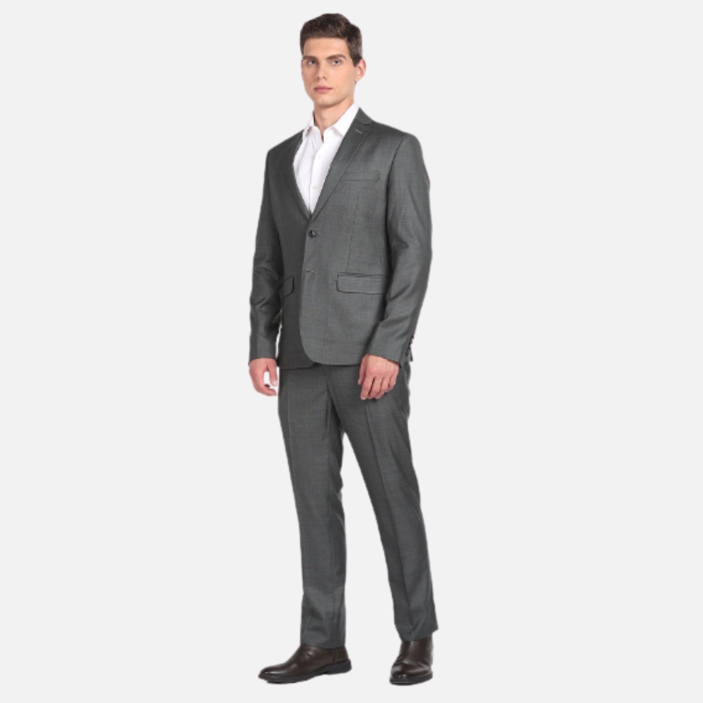 Tailored Regular Fit Two Piece Suit