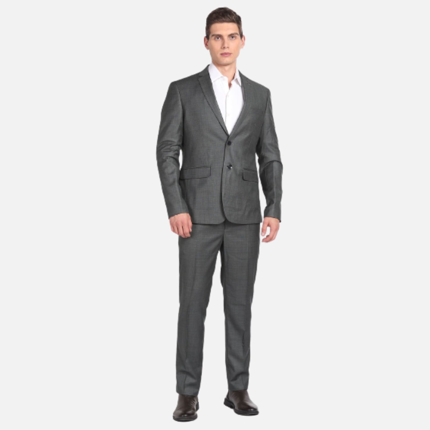 Tailored Regular Fit Two Piece Suit