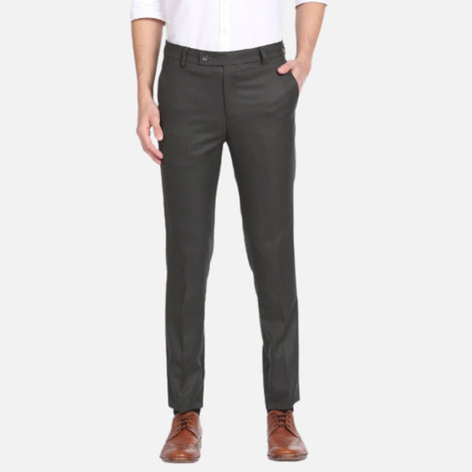 Hudson Tailored Fit Dobby Trousers