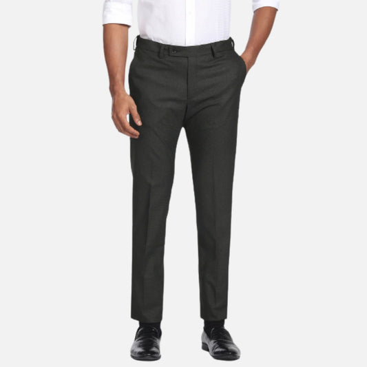 Heathered Hudson Regular Fit Trousers