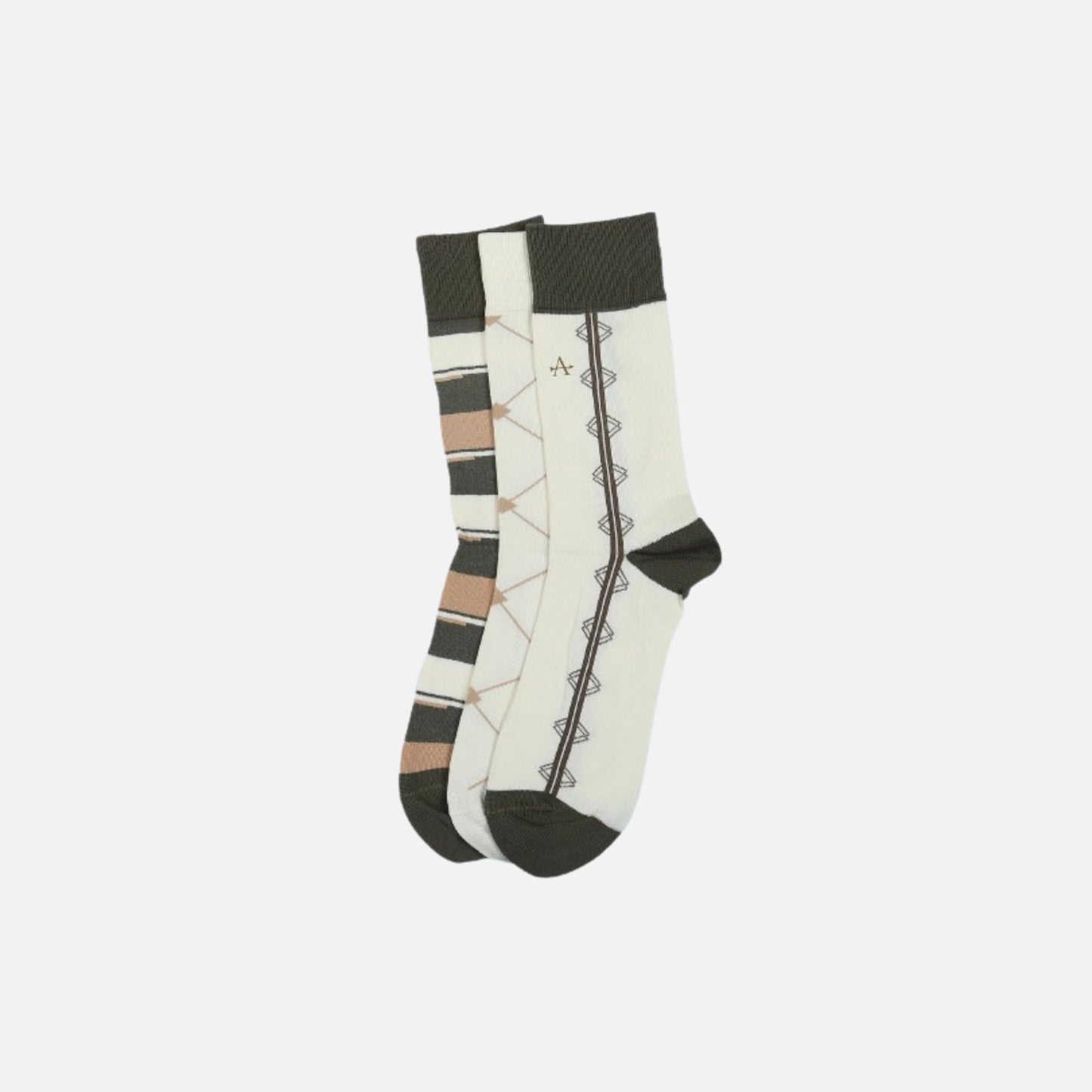 Pure Cotton Quarter Socks - Pack Of 3