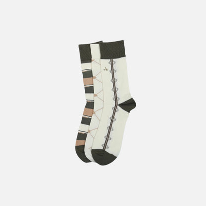 Pure Cotton Quarter Socks - Pack Of 3