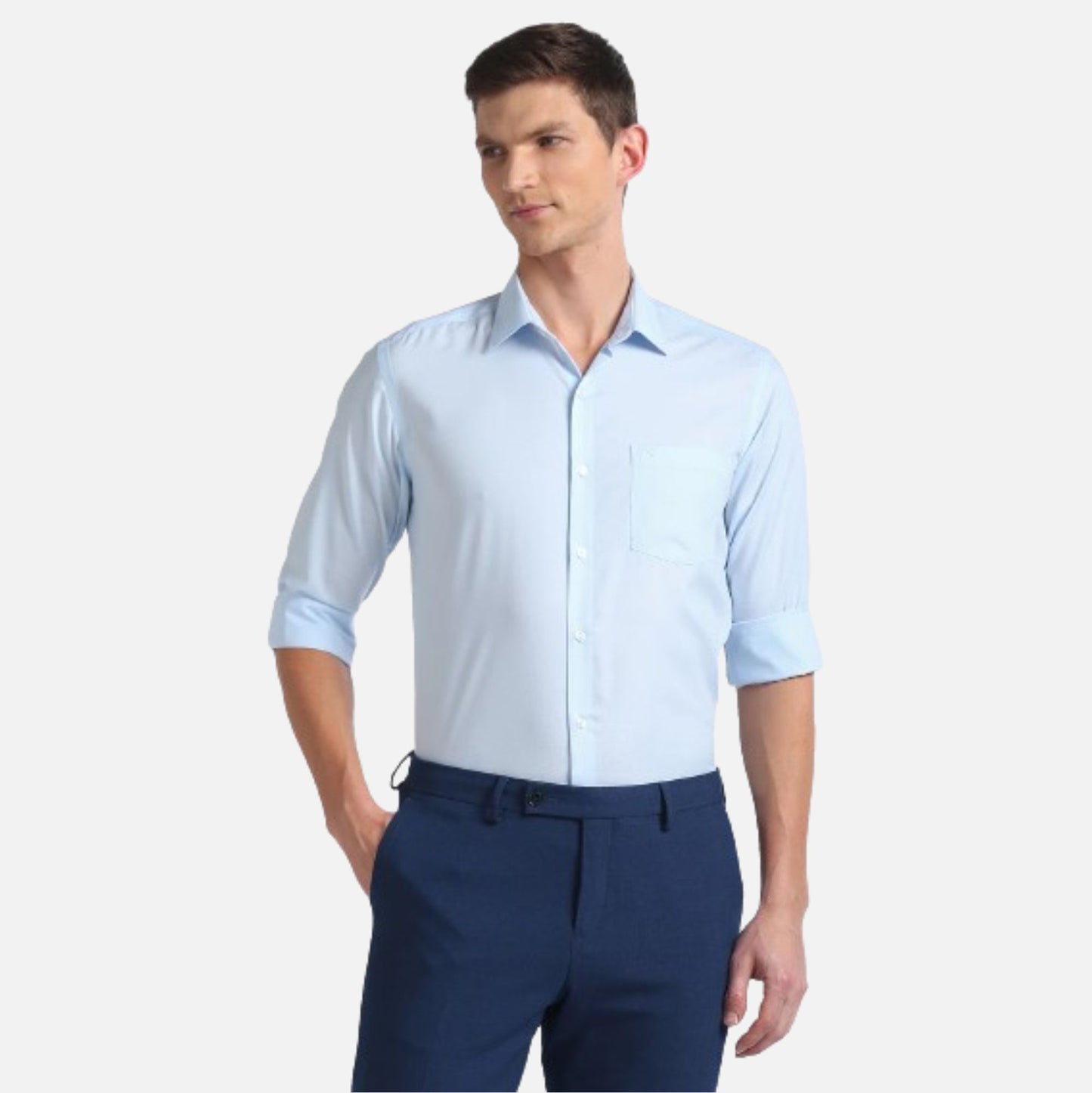 Manhattan Slim Fit Auto Press Shirt