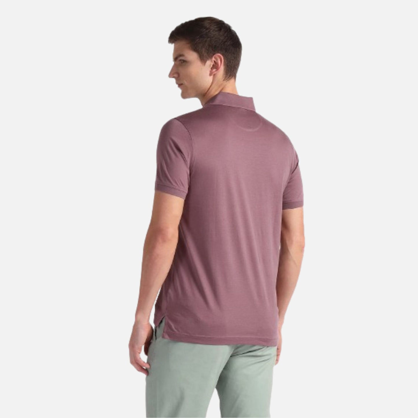 Solid Regular Fit Polo Shirt