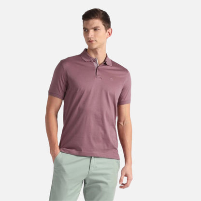 Solid Regular Fit Polo Shirt