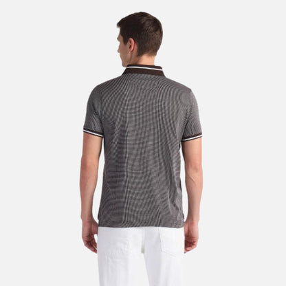 Patterned Regular Fit Polo Shirt