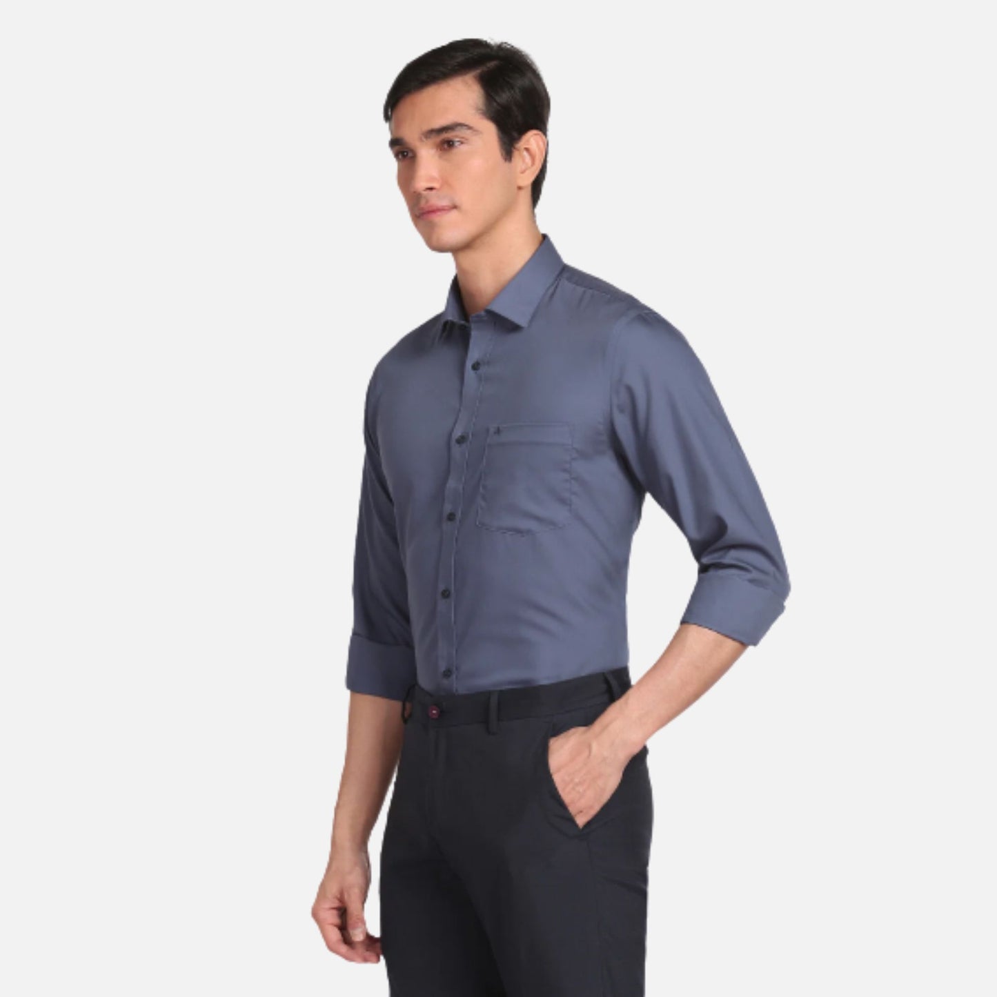 Arrow Cutaway Collar Solid Formal Shirt