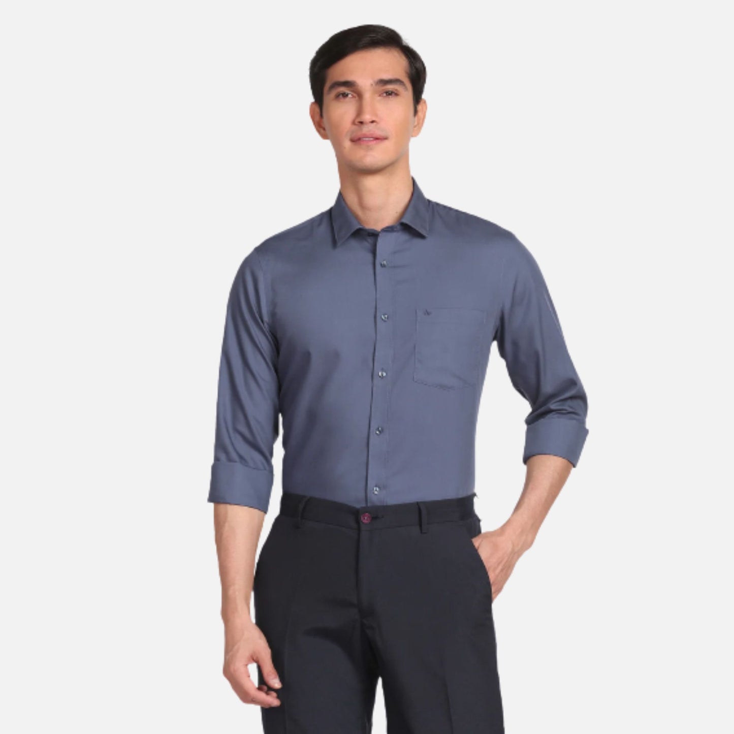 Arrow Cutaway Collar Solid Formal Shirt