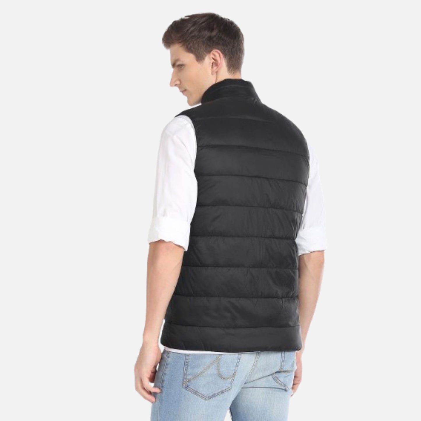 Sleeveless Reversible Puffer Jacket