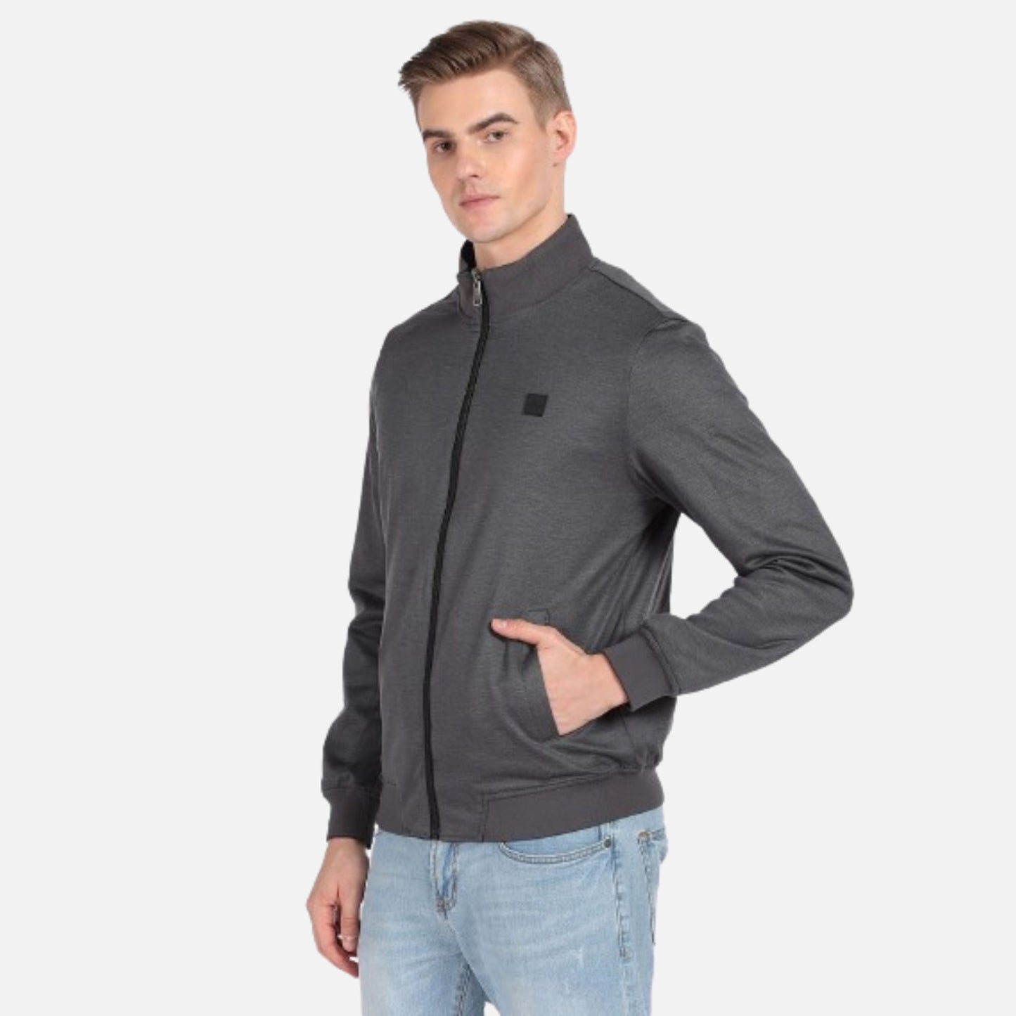 High Neck Reversible Jacket