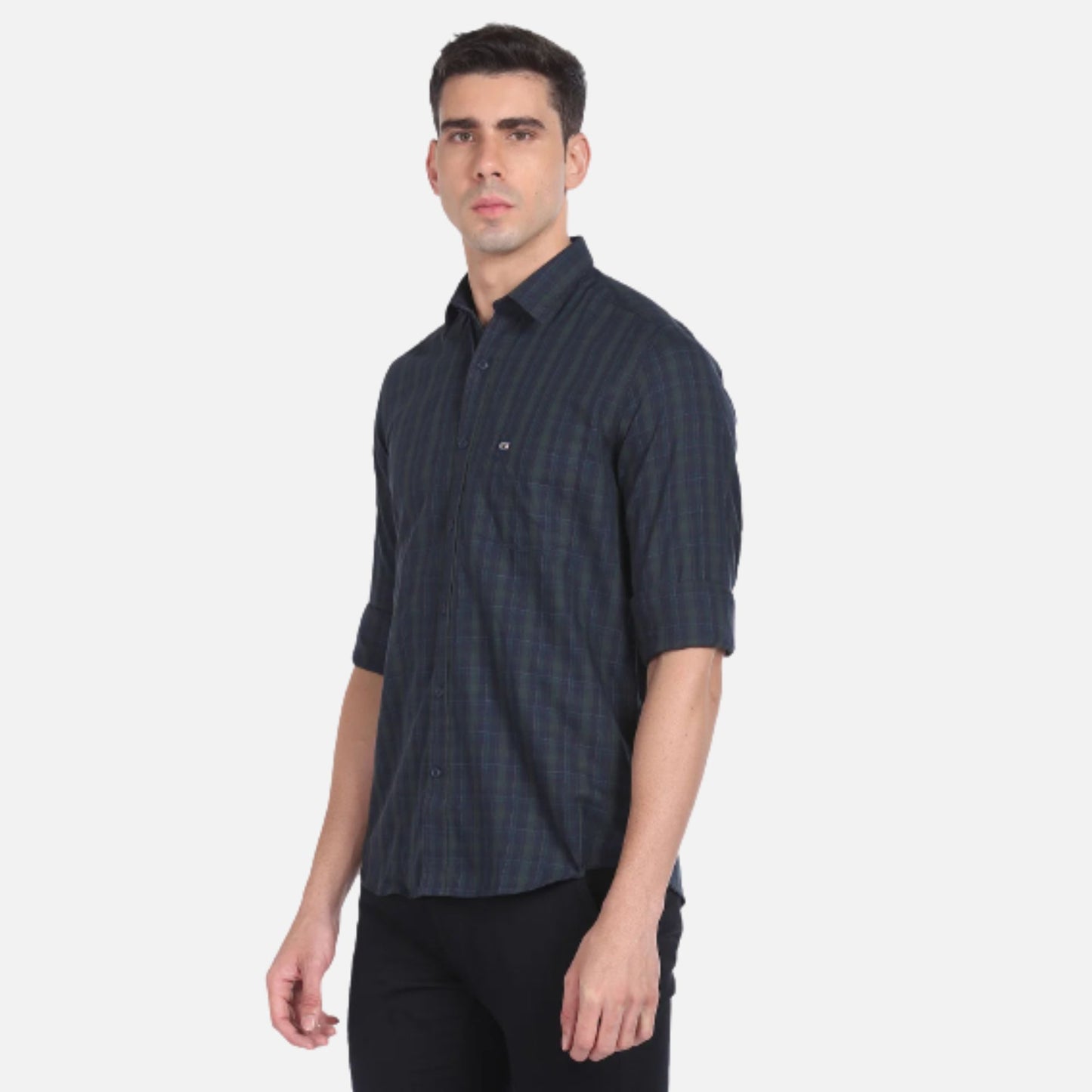 Tartan Check Cotton Casual Shirt | Arrow Shirt