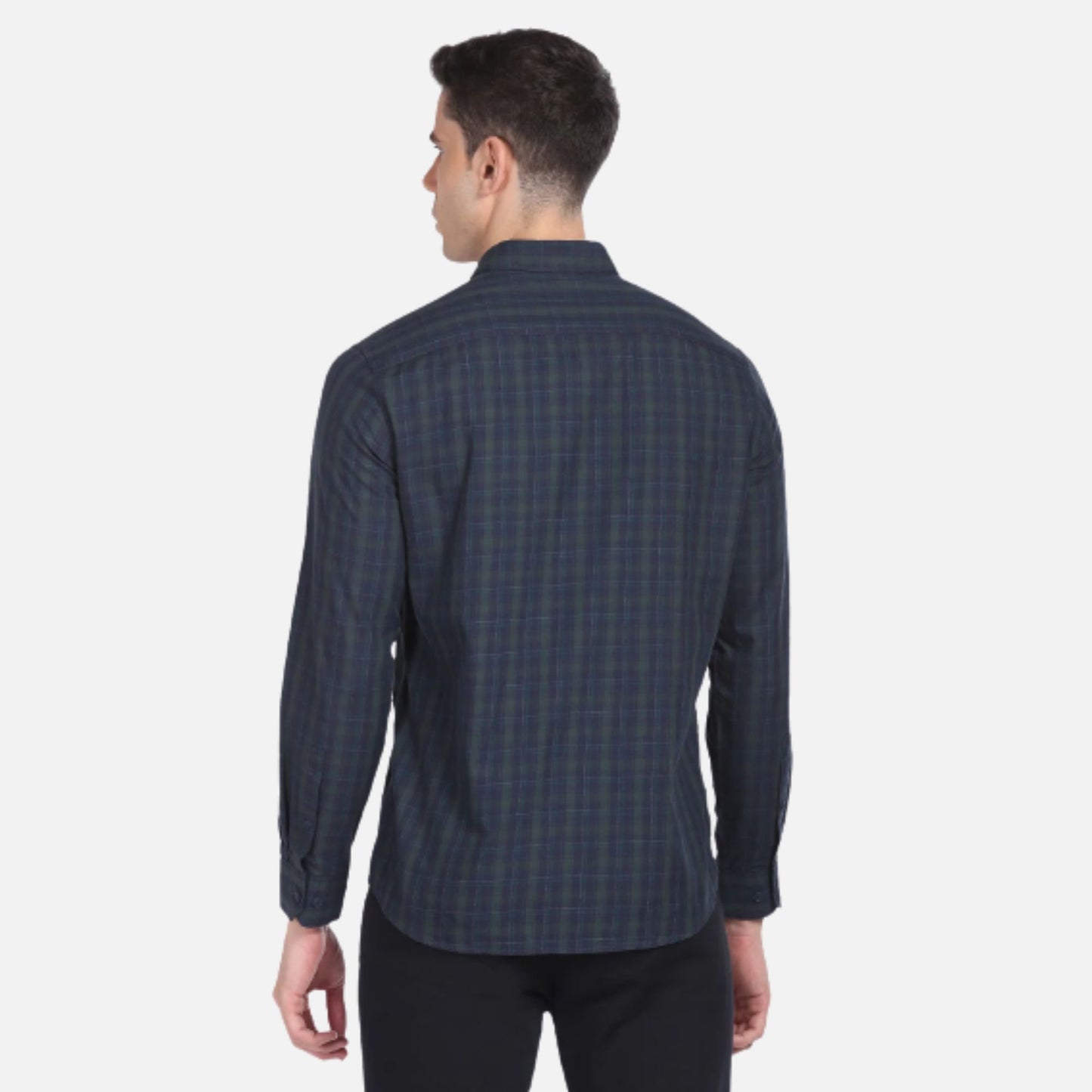 Tartan Check Cotton Casual Shirt | Arrow Shirt