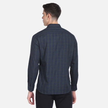 Tartan Check Cotton Casual Shirt | Arrow Shirt