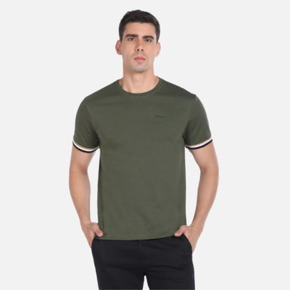 Cotton Solid T-Shirt