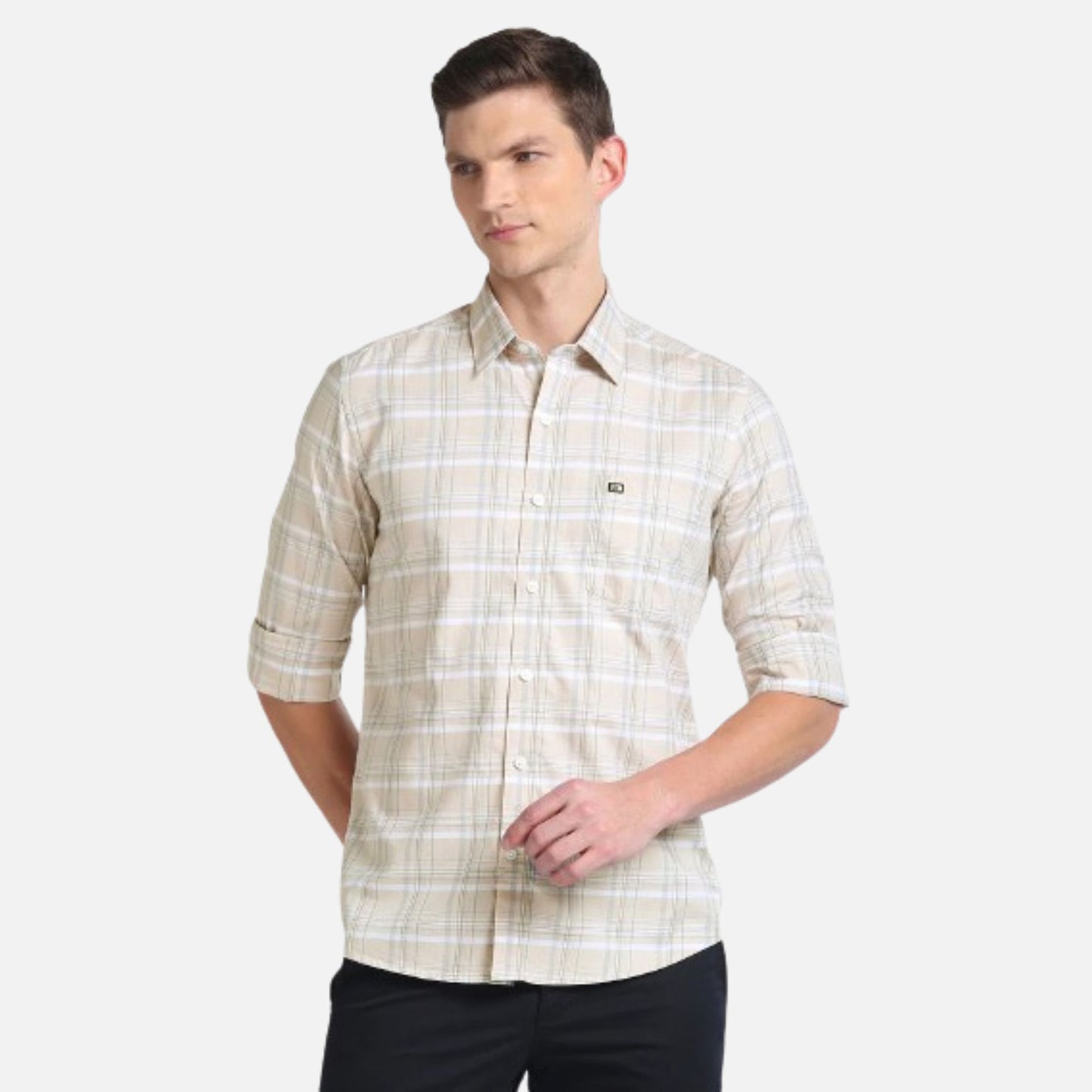 Manhattan Slim Fit Cotton Shirt