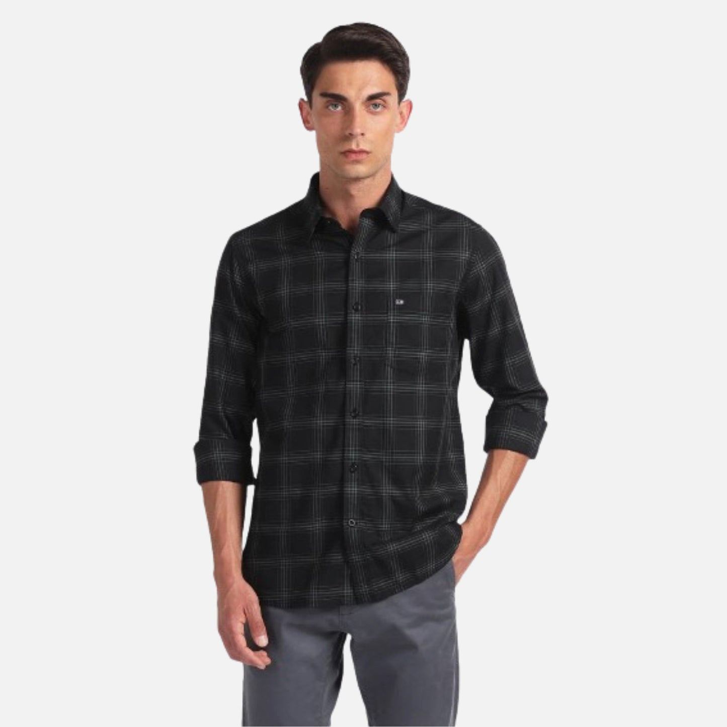 Tartan Check Twill Shirt