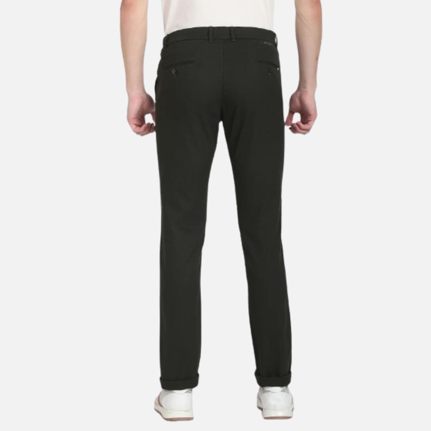 Low Rise Slim Fit Trousers