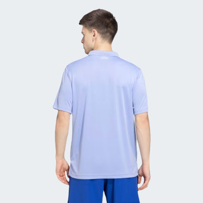 Blue Poly Polo Tshirt