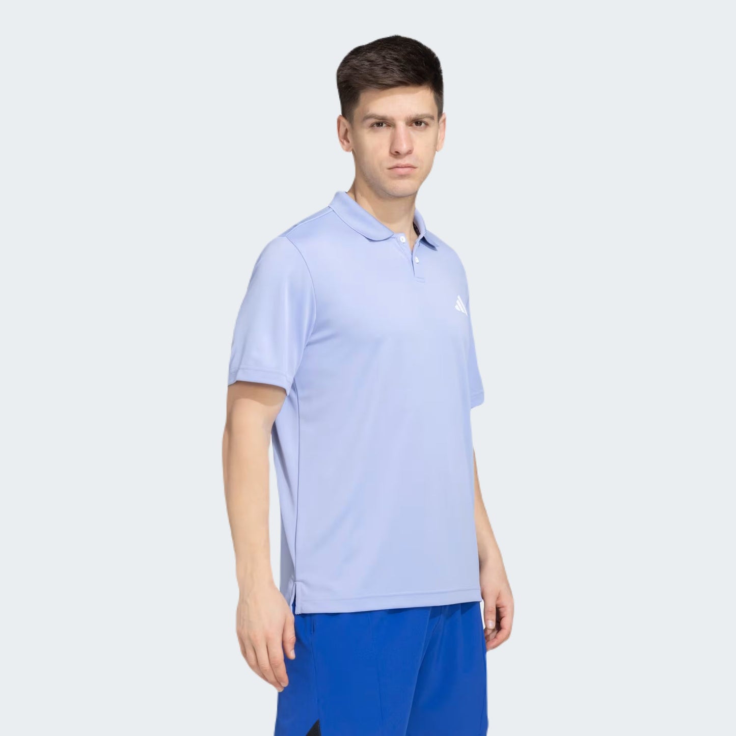 Blue Poly Polo Tshirt