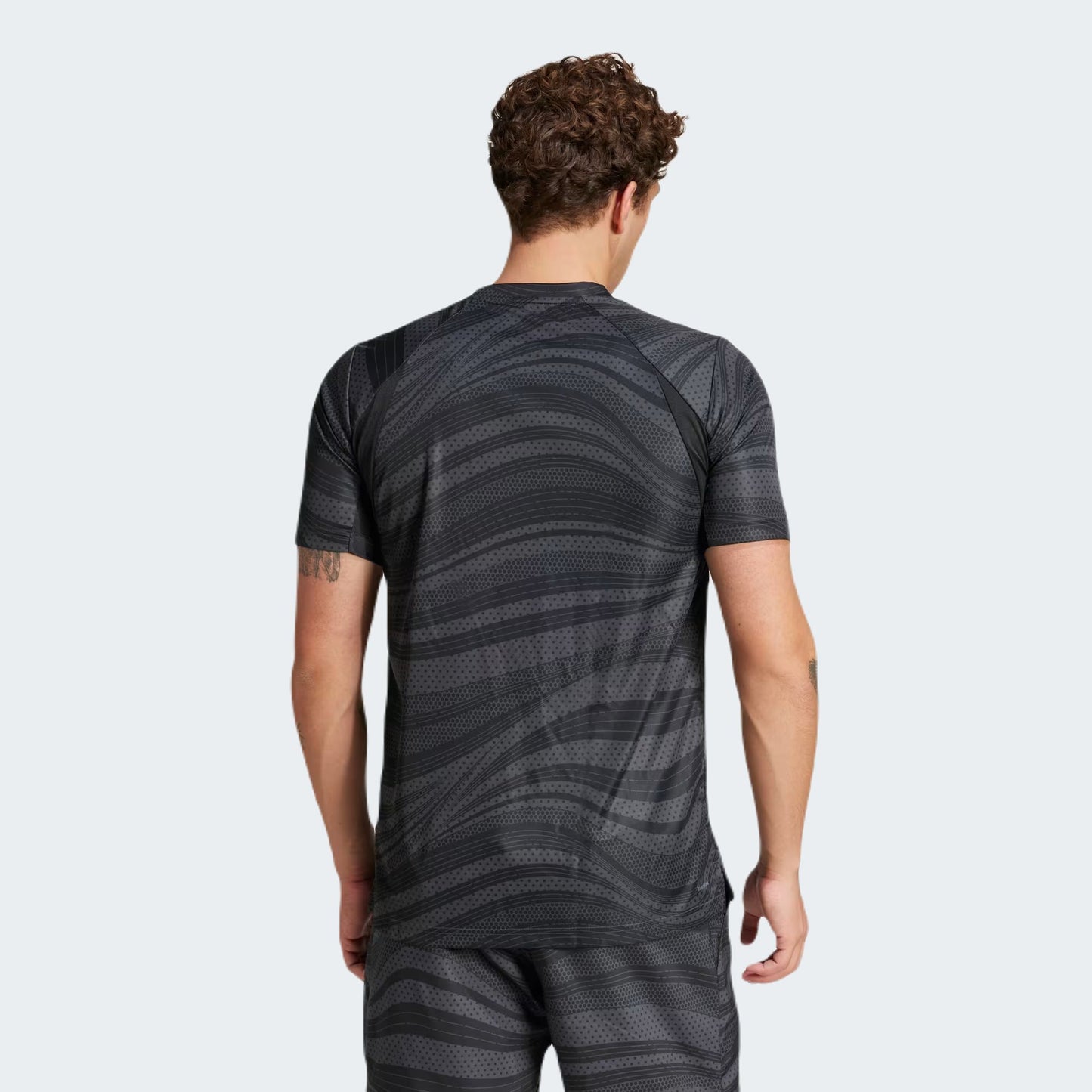 Black Club Tennis Climacool Graphic Tee