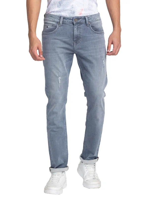 SLIM FIT DENIM GREY TONE