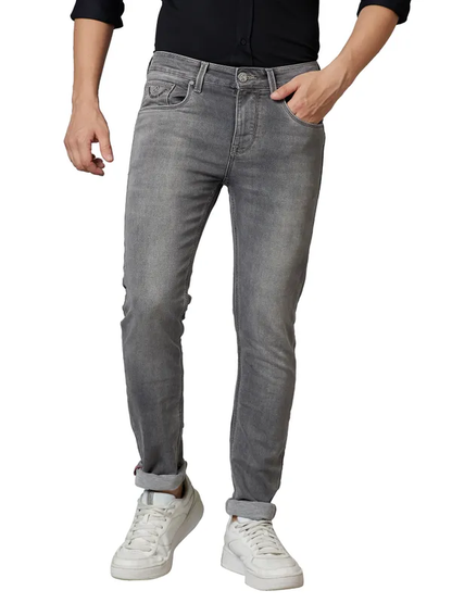 SKINNY FIT DENIM GREY TONE