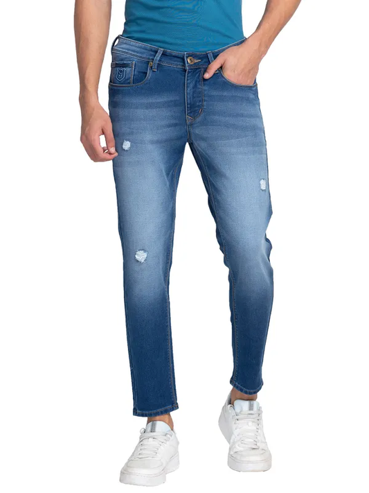 SKINNY FIT DENIM MID TONE