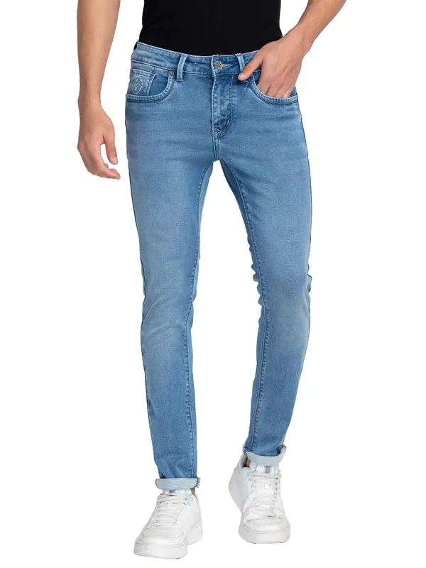 SKINNY FIT DENIM LIGHT TONE