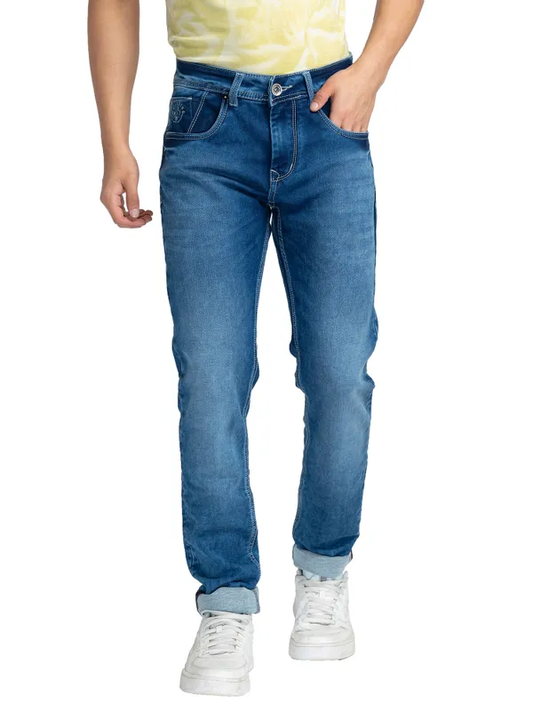 SKINNY FIT DENIM MID TONE