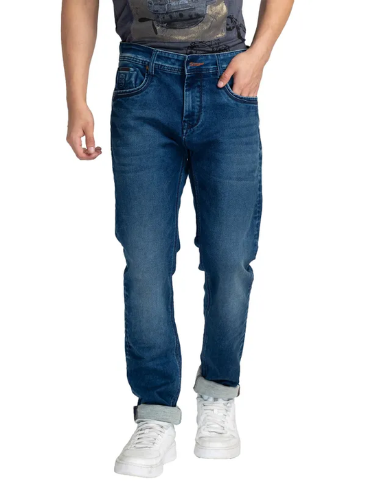 SLIM FIT DENIM MID TONE