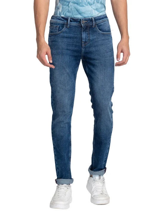 SLIM FIT DENIM MID TONE