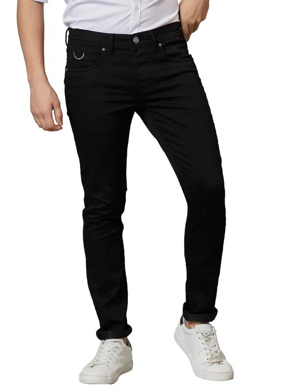 SKINNY FIT DENIM BLACK TONE