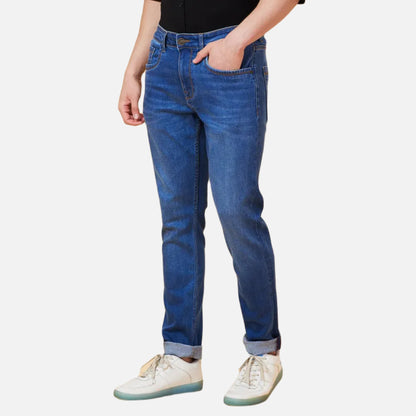 Slim Straight Fit Denim-Black Tone