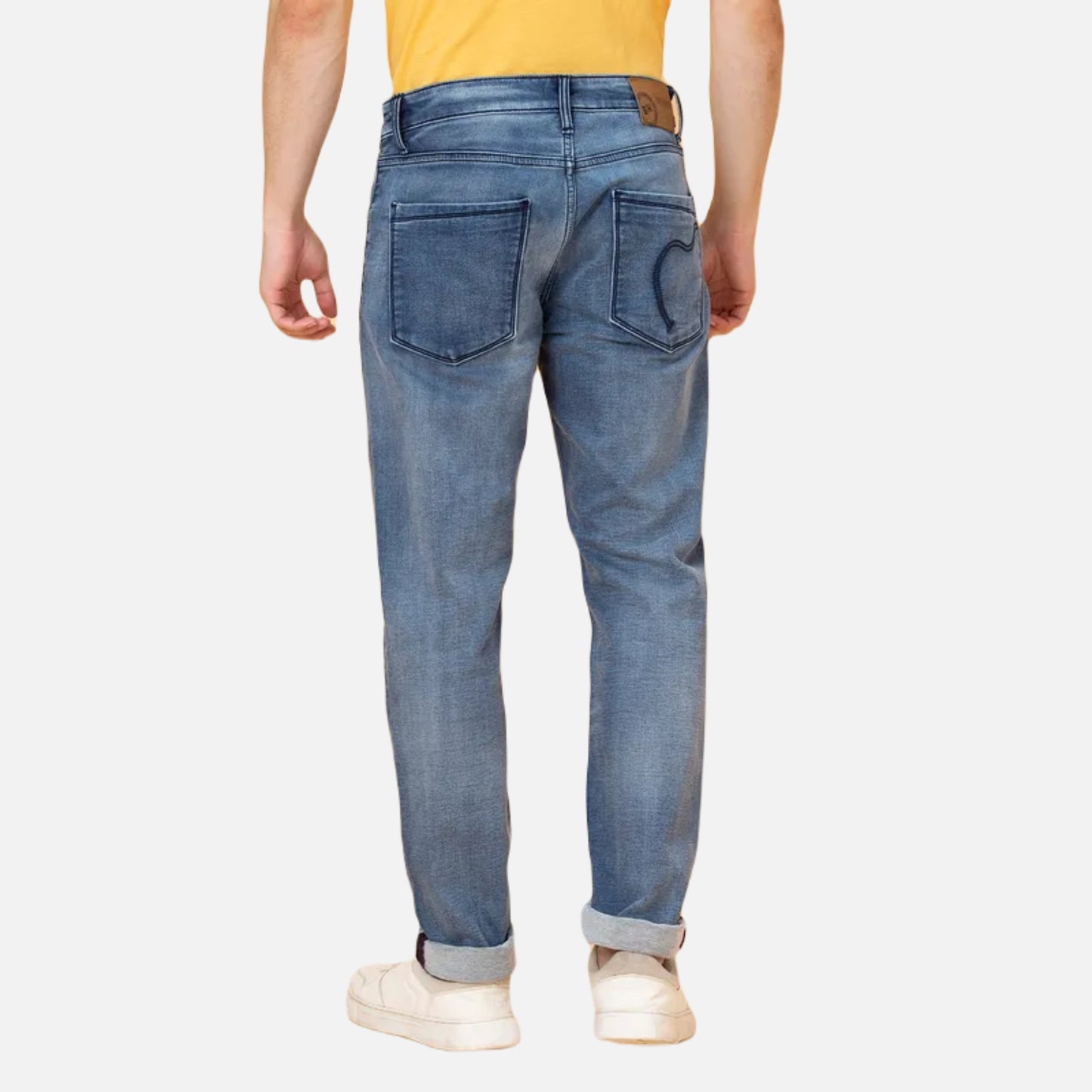 Skinny Fit Denim-Mid Tone