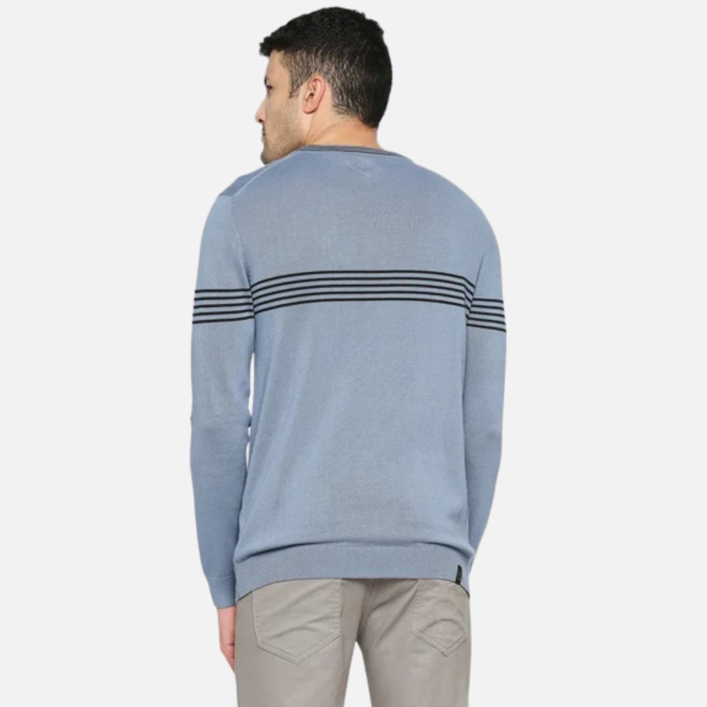 Regular Fit Men Crew Neck Sweatshirt