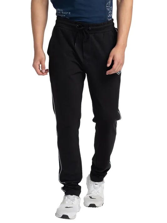 REGULAR FIT TRACK BLACK